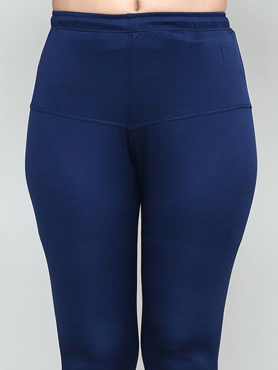 Women Cotton Blend Breathable Churidar Length Leggings