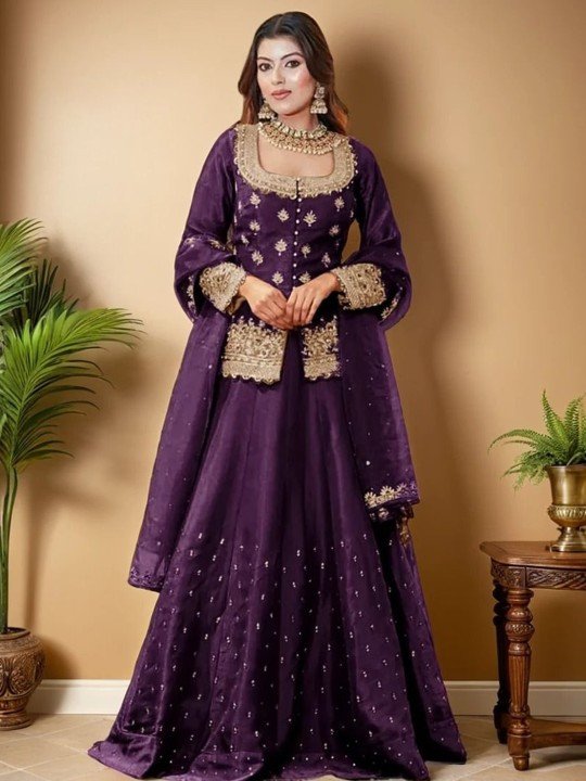 Embroidered Beads and Stones Ready to Wear Lehenga & Blouse With Dupatta